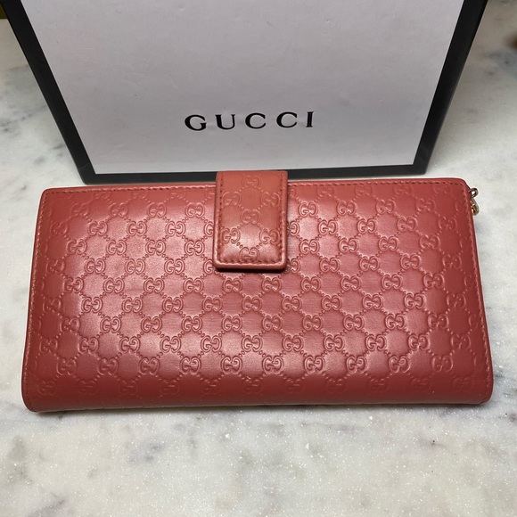 Gucci Handbags - Gucci Microguccissima Long Wallet